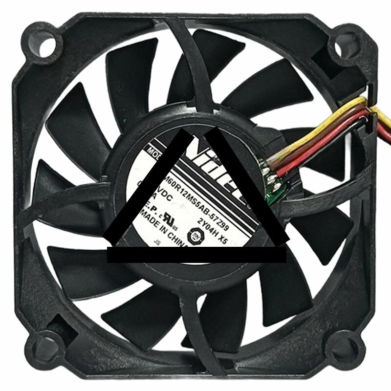 Nidec M60R12MS5AB-57Z99 DC 12V 0.05A 4 Wires 6015 PWM Axial Cooling Fan