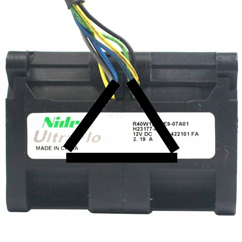 Nidec R40W12BGE9-07A01 12V 2.19A 8 Wires Axial Cooling Fan