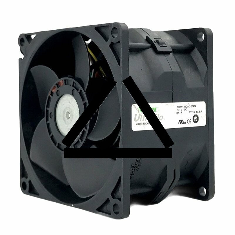 Nidec R80W12BGAC-07A04 DC 12V 1.96A 8056 Axial Cooling Fan