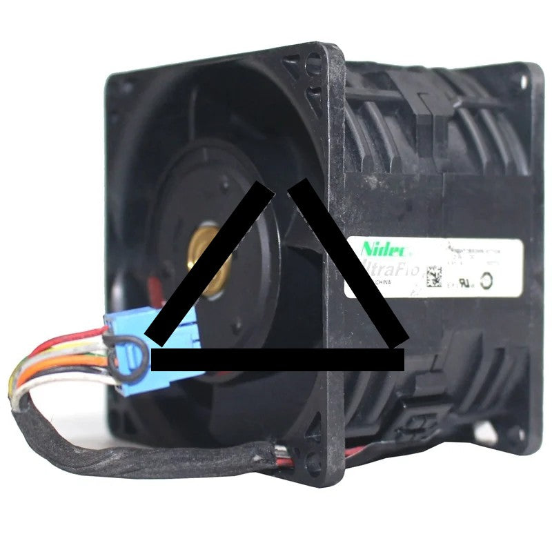 Nidec R80W12BS3M9-57T026 12V 6.65A 8 Wires PWM Cooling Fan
