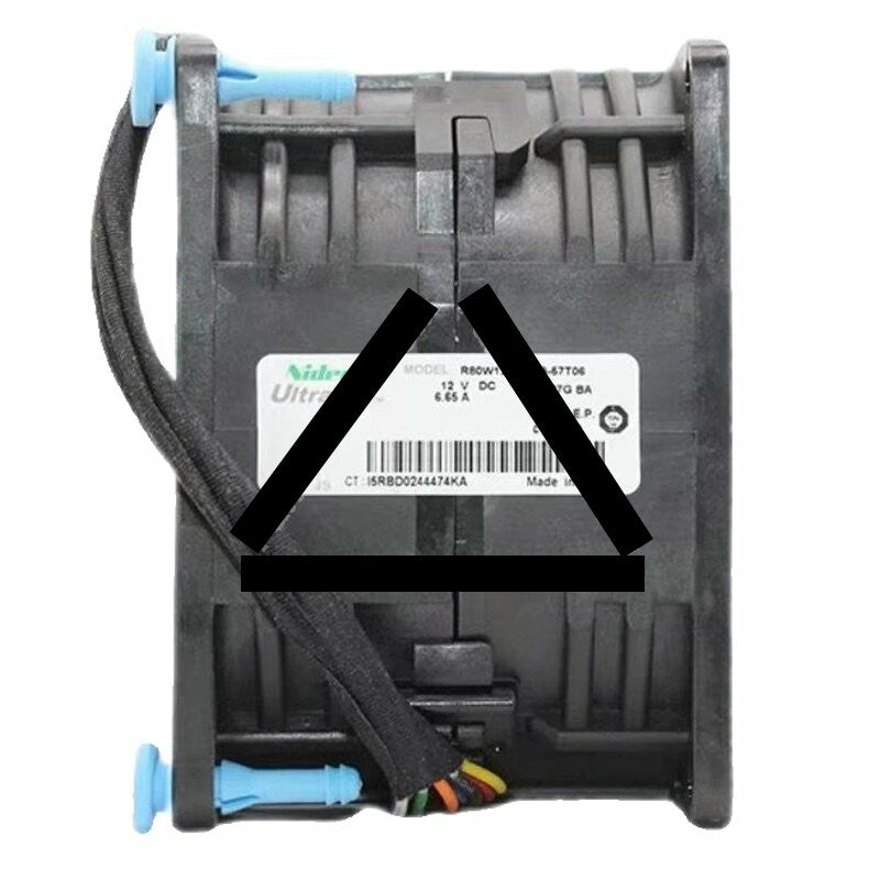 Nidec R80W12BS3M9-57T06 DC 12V 6.65A 8056 Axial Cooling Fan