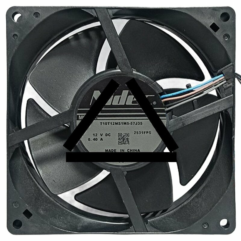 Nidec T10T12MS1M5-57J35 DC 12V 0.40A 4 Wires 10525 Axial Cooling Fan