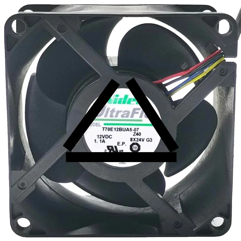 Nidec T70E12BUA5-07 DC 12V 1.1A 4 Wires Axial Cooling Fan