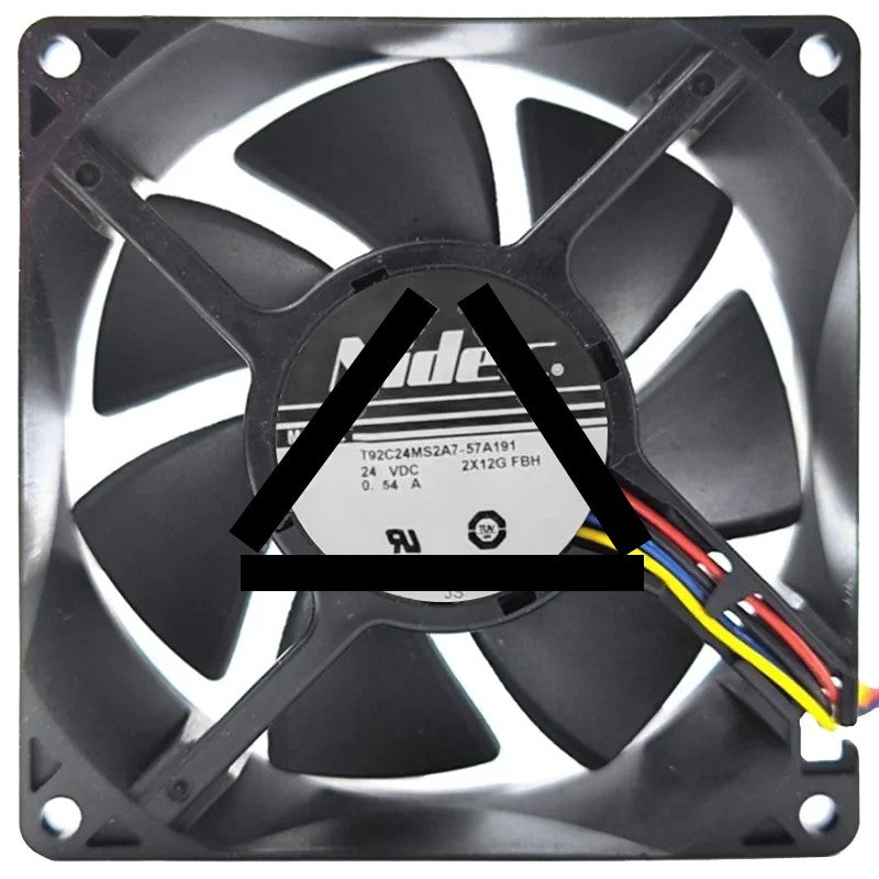 Nidec T92C24MS2A7-57A191 24V 0.54A 4 Wires Cooling Fan