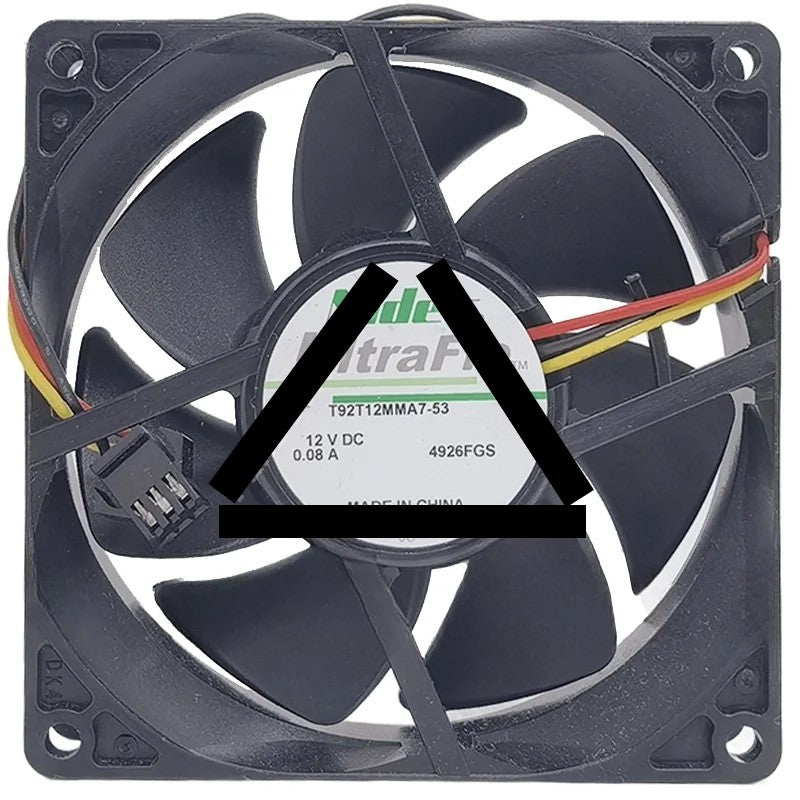 Nidec T92T12MMA7-53 12V 0.08A 2 / 3 Wires Axial Fan