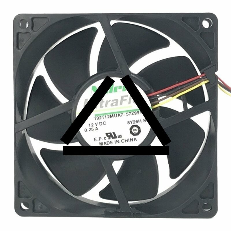 Nidec T92T12MUA7-57Z991 DC 12V 0.25A 9025 Axial Cooling Fan