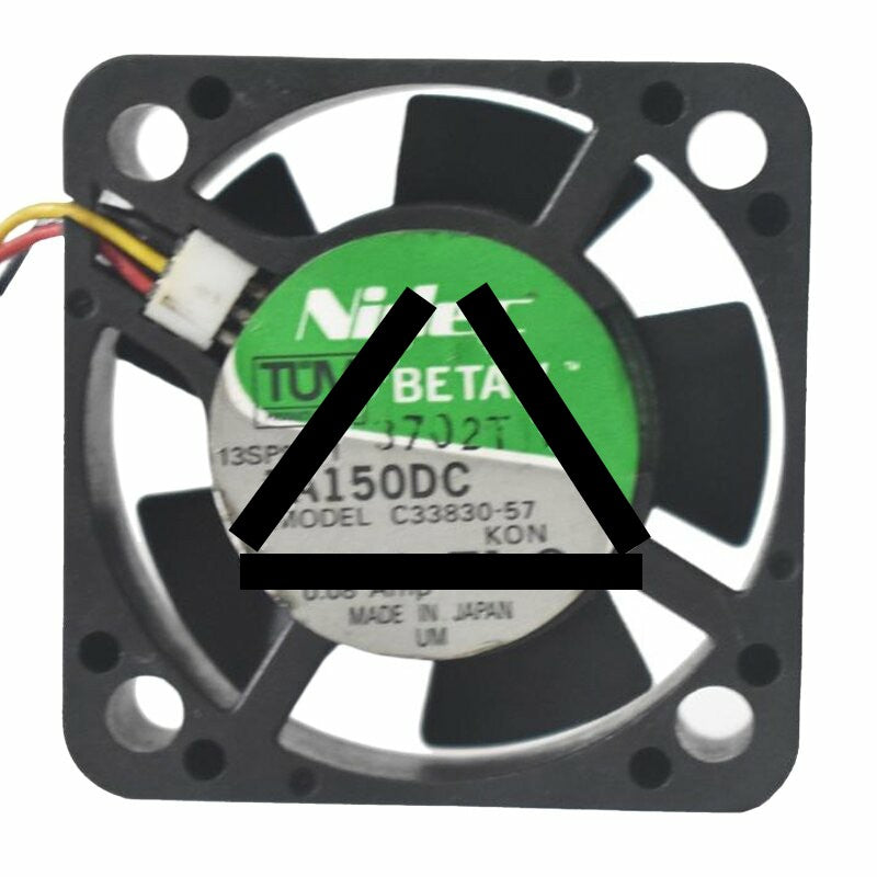Nidec TA150DC C33830-57 DC 12V 0.08Amp 4010 Axial Cooling Fan