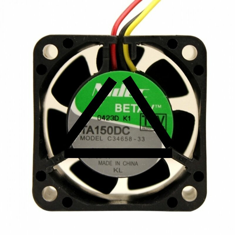 Nidec TA150DC C34658-33 DC 5V 0.36A 3 Wires Axial Cooling Fan