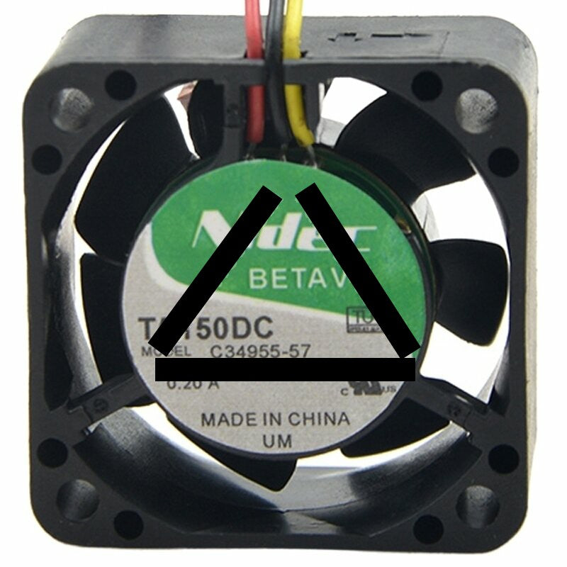 Nidec TA150DC C34955-57 DC 12V 0.20A 3 Wires Axial Cooling Fan