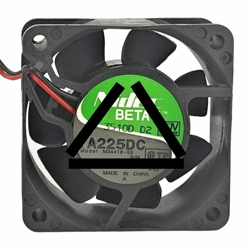 Nidec TA225DC M34418-55 DC 12V 0.28A 6025 Axial Cooling Fan