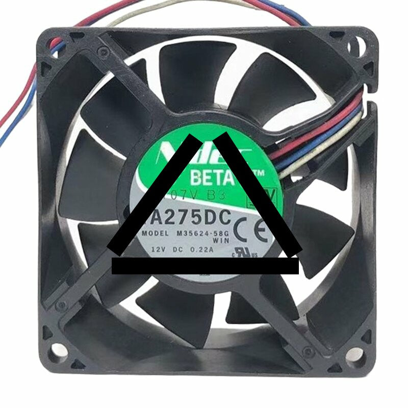 Nidec TA275DC M35624-58G DC 12V 0.22A 7025 Axial Cooling Fan