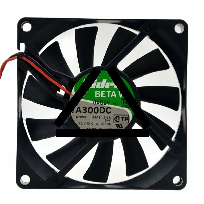 Nidec TA300DC H34612-55 DC 12V 0.18Amp 8015 Axial Cooling Fan