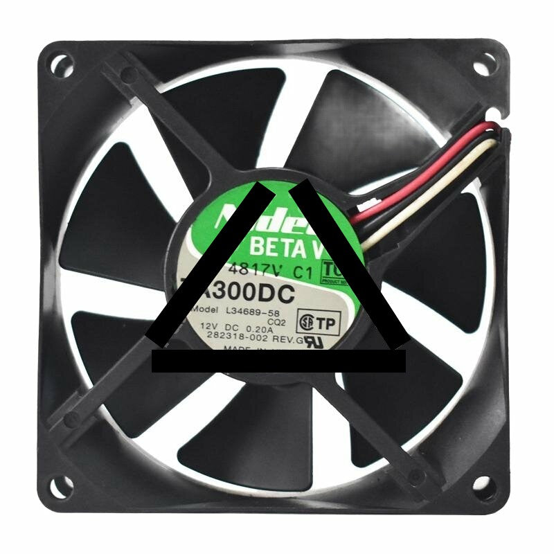 Nidec TA300DC L34689-58 DC 12V 0.20A 8025 Axial Cooling Fan