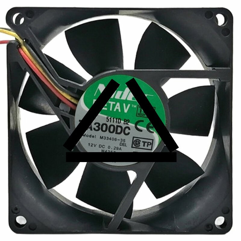 Nidec TA300DC M33406-35 DC 12V 0.29A 2 / 3 / 4 Wires Axial Cooling Fan