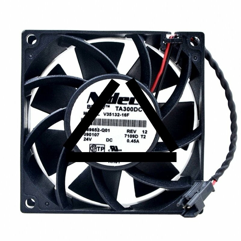 Nidec TA300DC V35132-16F DC 24V 0.45A 2 Wires Axial Cooling Fan