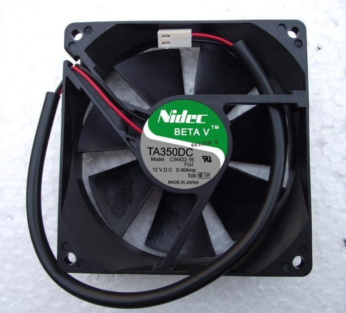 NIDEC TA350DC 9025 DC 12V 0.4A 2 Lines Double Ball Inverter Converter Cooling Fan