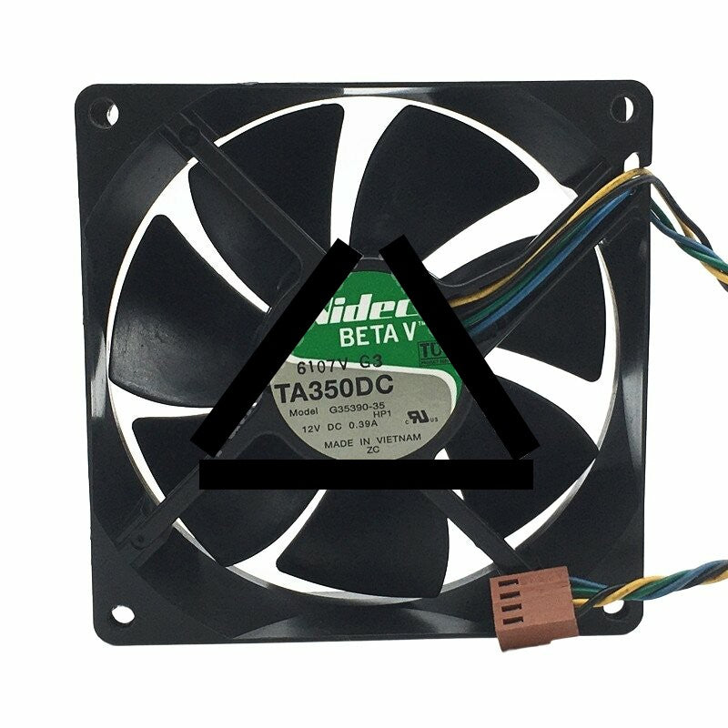 Nidec TA350DC G35390-35 DC 12V 0.39A 9025 Axial Cooling Fan