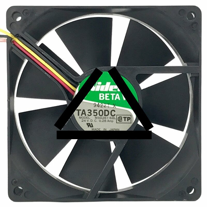 Nidec TA350DC M34261-68L DC 24V 0.28Amp 9225 Axial Fan