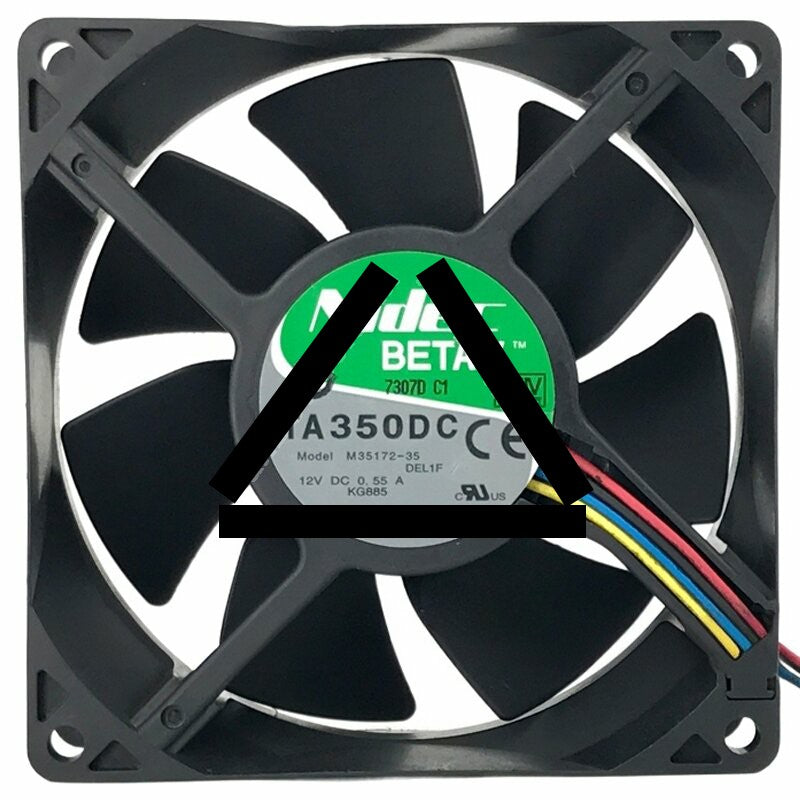 Nidec TA350DC M35172-35 DC 12V 0.55A Axial Cooling Fan