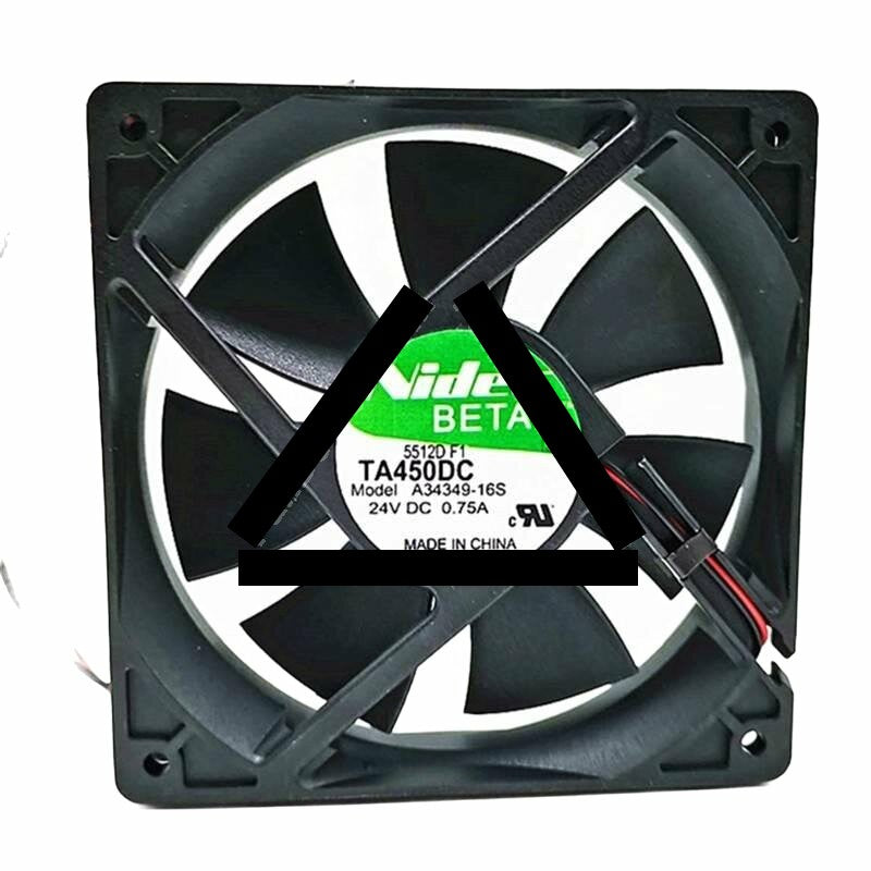Nidec TA450DC A34349-16S DC 24V 0.75A 12025 Axial Cooling Fan