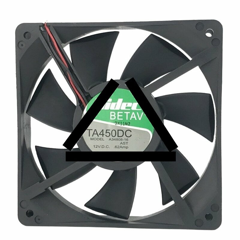 Nidec TA450DC A34808-16 DC 12V 0.62Amp 12025 Axial Cooling Fan