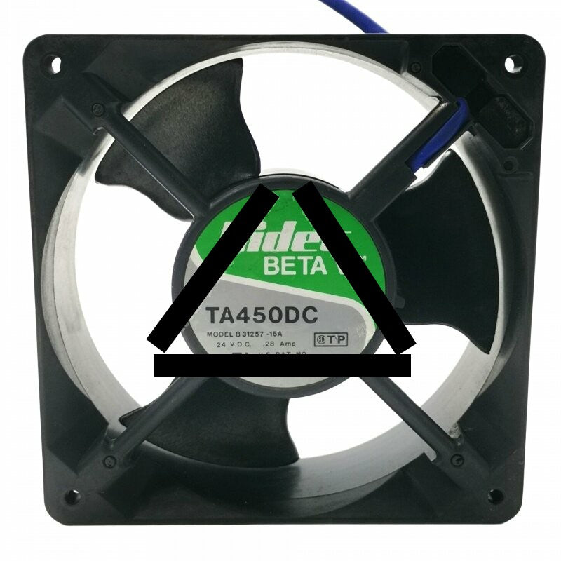 Nidec TA450DC B31257-16A DC 24V 0.28Amp 3 Wires Axial Cooling Fan
