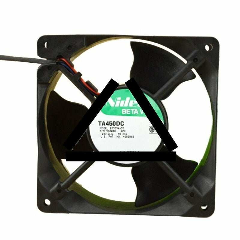 Nidec TA450DC B33534-55 DC 24V 0.45A 2 Wires / 3 Wires Axial Cooling Fan