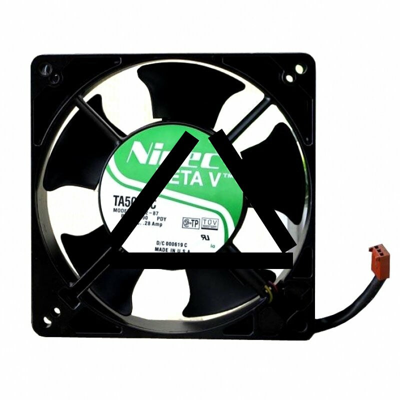 Nidec TA500DC A34362-87 DC 48V 0.28A 3 Wires Axial Cooling Fan