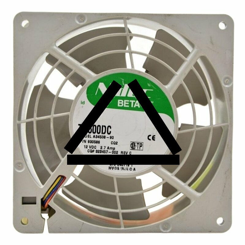 Nidec TA500DC A34538-90 DC 12V 2.7Amp 2 Wires / 3 Wires / 4 Wires Axial Cooling Fan
