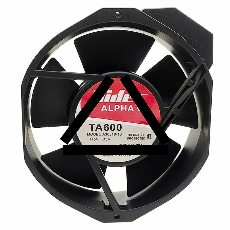 Nidec TA600 A30318-10 AC 115V 0.35A 17238 Thermally Protected Axial Cooling Fan