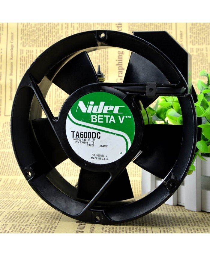 Original Nidec TA600DC A33142-10 24V 0.55A 17CM 17050 Fan