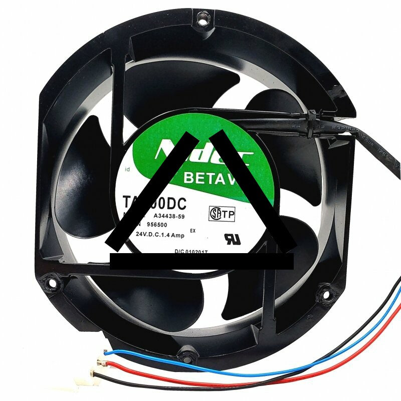 Nidec TA600DC A34438-59 DC 24V 1.4AMP 2 Wires / 3 Wires Cooling Fan