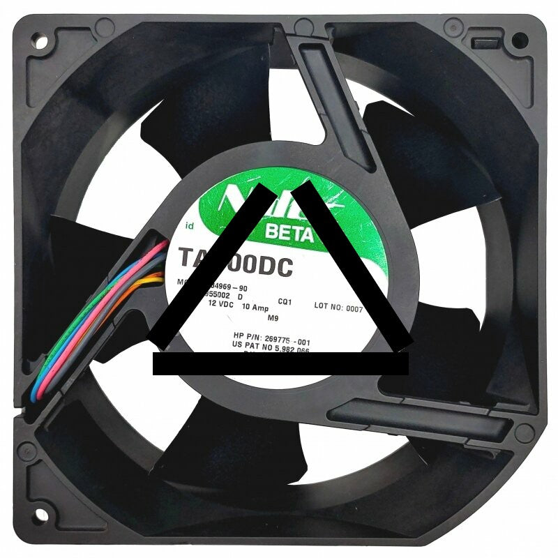 Nidec TA600DC A34969-90 DC 12V 10AMP 15055 Axial Cooling Fan