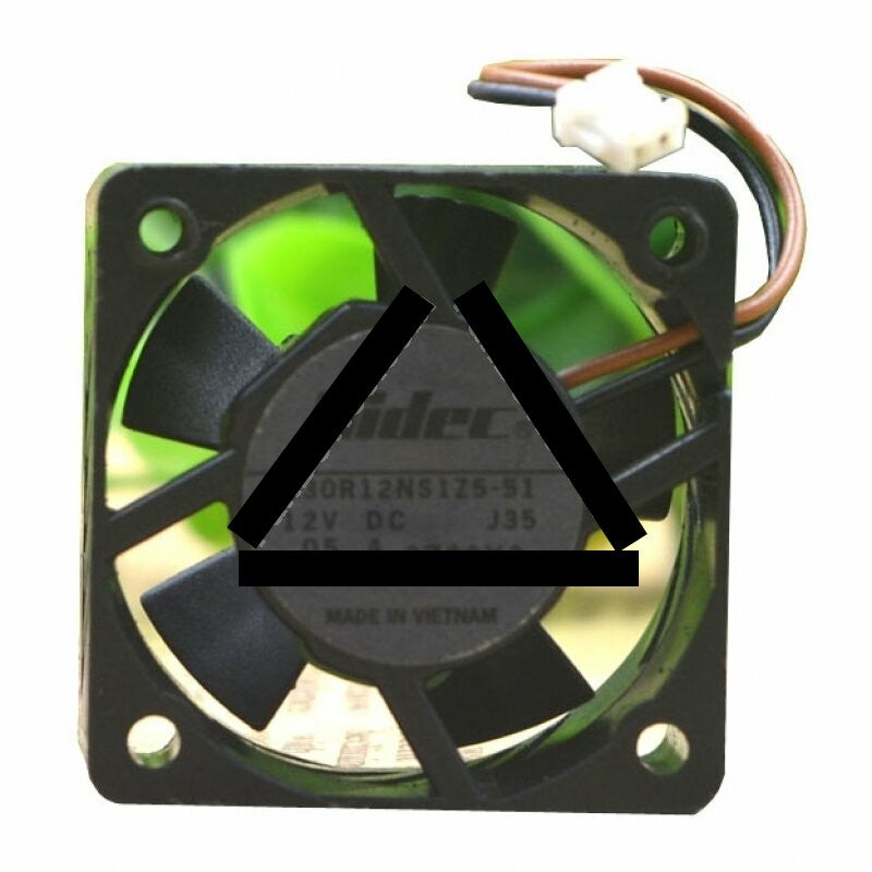 Nidec U30R12NS1Z5 U30R12NS1Z5-51 DC 12V 0.5A 2 Wires / 3 Wires Axial Cooling Fan