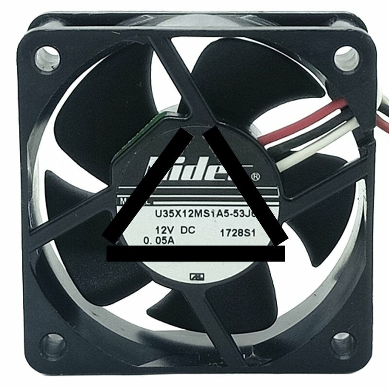 Nidec U35X12MS1A5-53J65 DC 12V 0.05A 3 Wires Axial Cooling Fan
