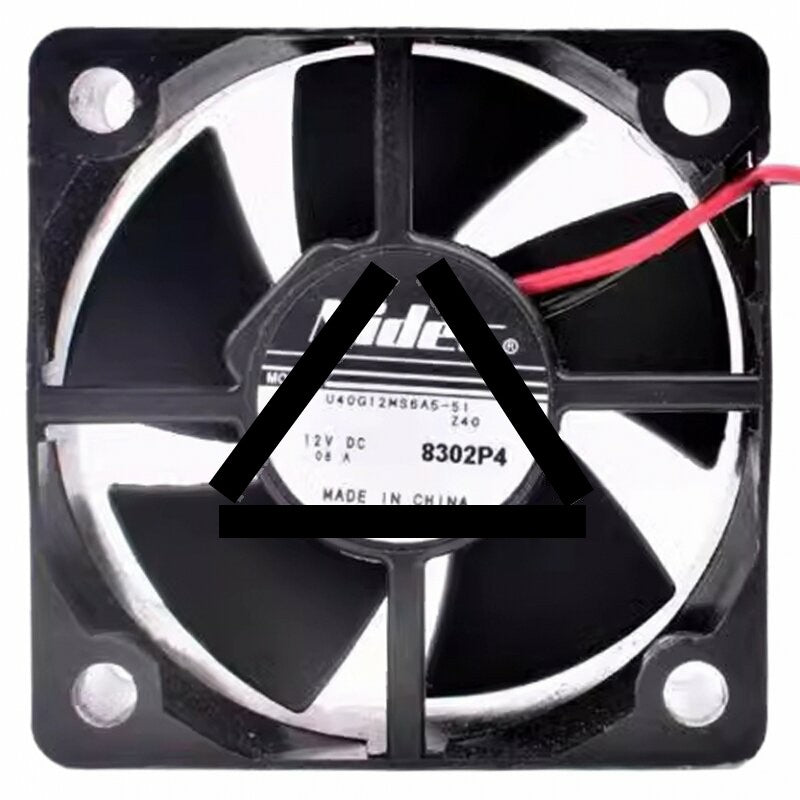 Nidec U40G12MS6A5-51 DC 12V 0.08A 2 Wires 4020 Axial Cooling Fan