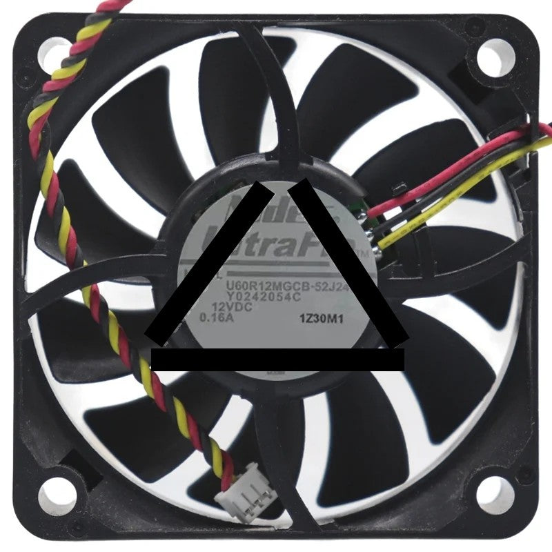 Nidec U60R12MGCB-52J24 12V 0.16A 2 / 3 Wires Cooling Fan