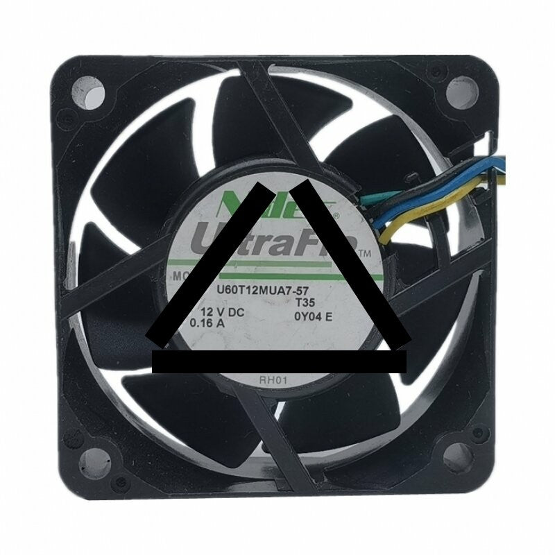 Nidec U60T12MUA7-57 DC 12V 0.16A 2 Wires / 3 Wires / 4 Wires Axial Cooling Fan