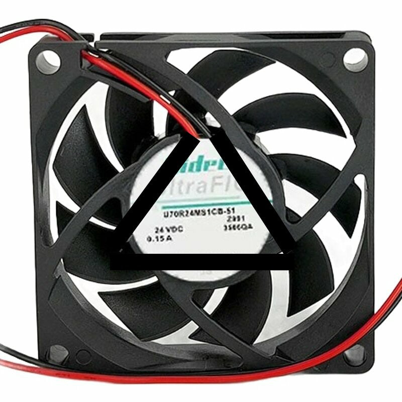 Nidec U70R24MS1CB-51 DC 24V 0.15A 7015 Axial Cooling Fan
