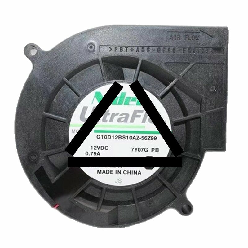 Nidec UltraFlo G10D12BS10AZ-56Z99 DC 12V 0.79A 9733 Blower Cooling Fan