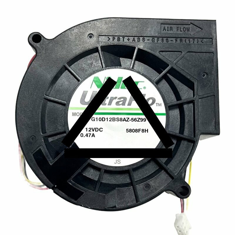 Nidec UltraFlo G10D12BS8AZ-56Z99 DC 12V 0.47A 9733 Blower Cooling Fan
