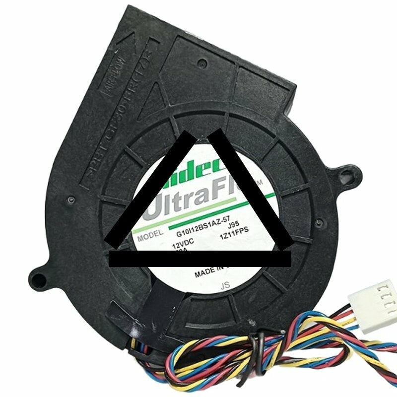 Nidec UltraFlo G10I12BS1AZ-57 DC 12V 3.50A 4 Wires 9733 Blower Fan