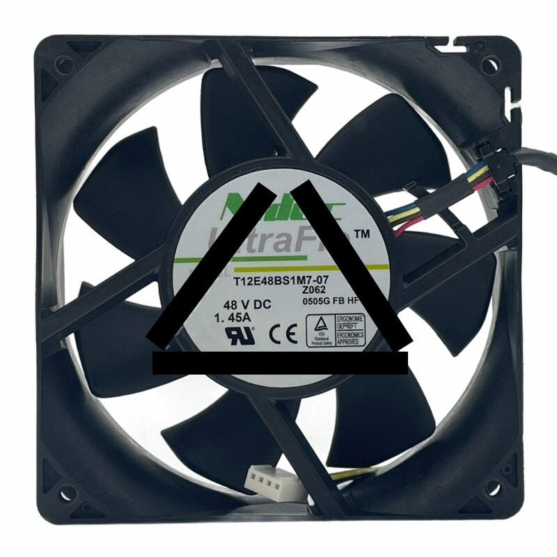 Nidec UltraFlo T12E48BS1M7-07 DC 48V 1.45A 12038 Axial Cooling Fan