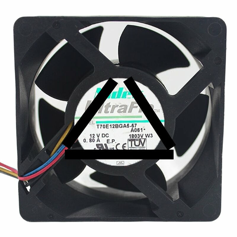 Nidec UltraFlo T70E12BGA5-57 DC 12V 0.80A 7038 Axial Cooling Fan