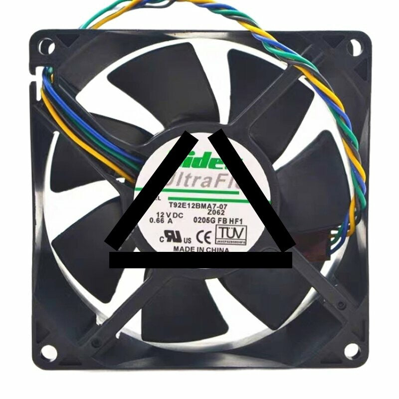 Nidec UltraFlo T92E12BMA7-07 DC 12V 0.66A 9038 Axial Cooling Fan