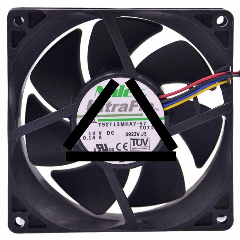 Nidec UltraFlo T92T12MHA7-57T071 DC 12V 0.14A 9025 Axial Cooling Fan