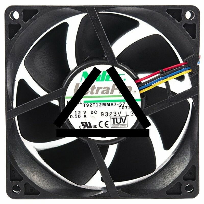 Nidec UltraFlo T92T12MMA7-57T072 DC 12V 0.10A 9025 Axial Cooling Fan