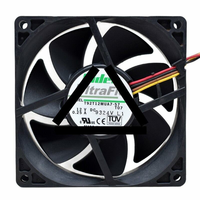 Nidec UltraFlo T92T12MUA7-57 DC 12V 0.25A 9025 Axial Cooling Fan