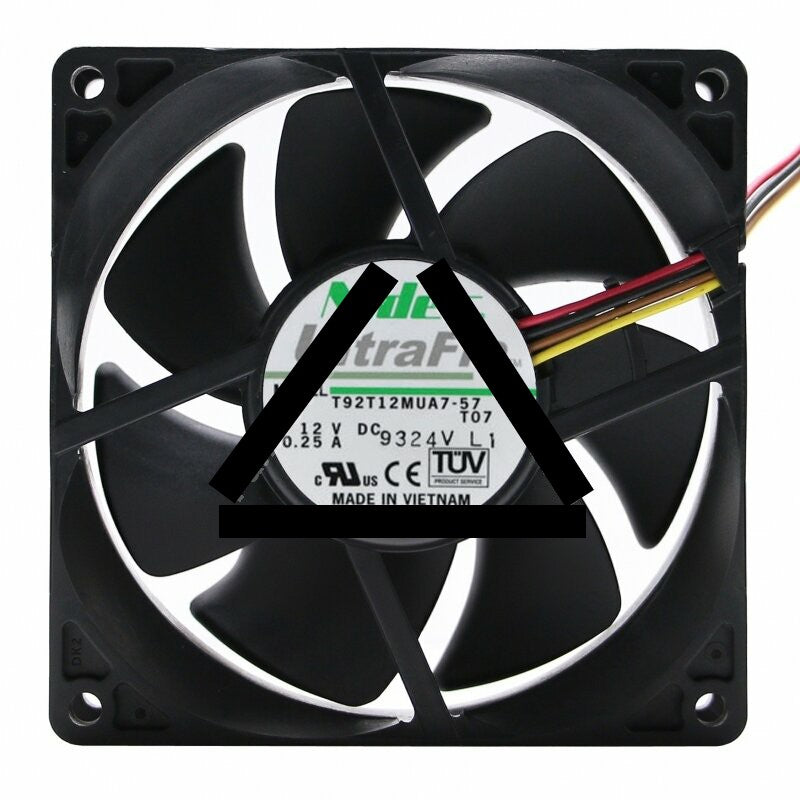 Nidec UltraFlo T92T12MUA7-57T07 DC 12V 0.25A 9025 Axial Cooling Fan