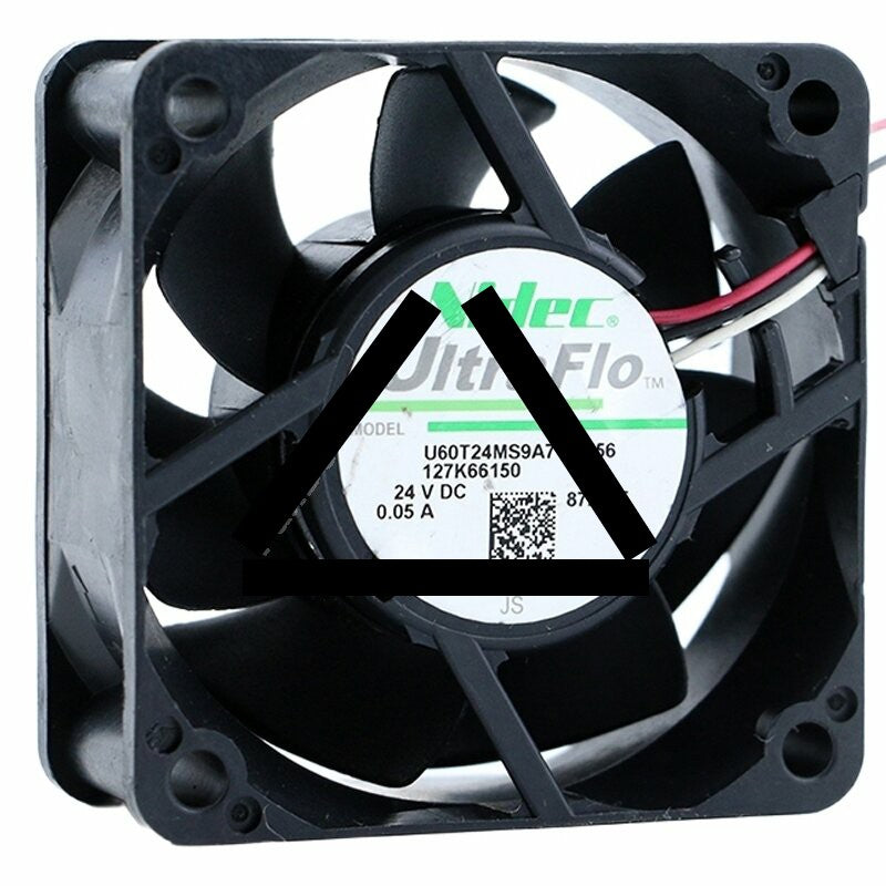 Nidec UltraFlo U60T24MS9A7-53J56 DC 24V 0.05A Axial Cooling Fan
